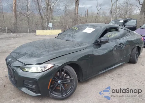 2021 BMW 430I xDrive z USA, uszkodzony, nr VIN WBA73AP00MCG35841